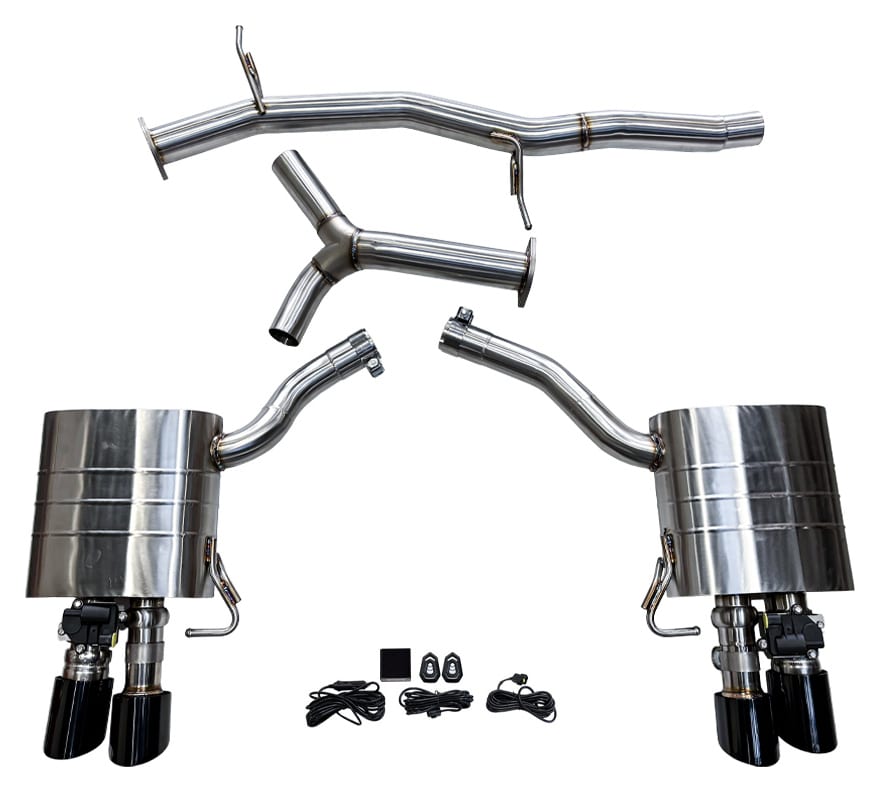 Układ wydechowy CatBack Audi A5 2.0T 17-18 Aktywny