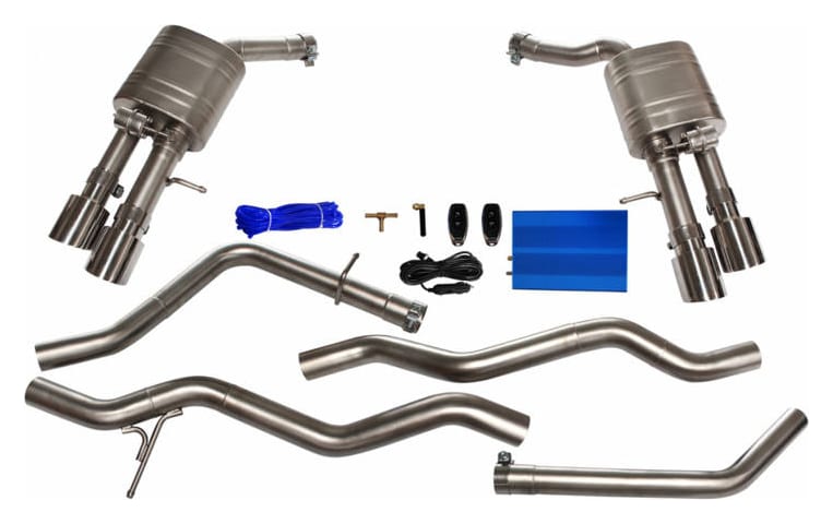 Układ wydechowy CatBack Audi A8 L4 V6 3.0T 14+ Aktywny