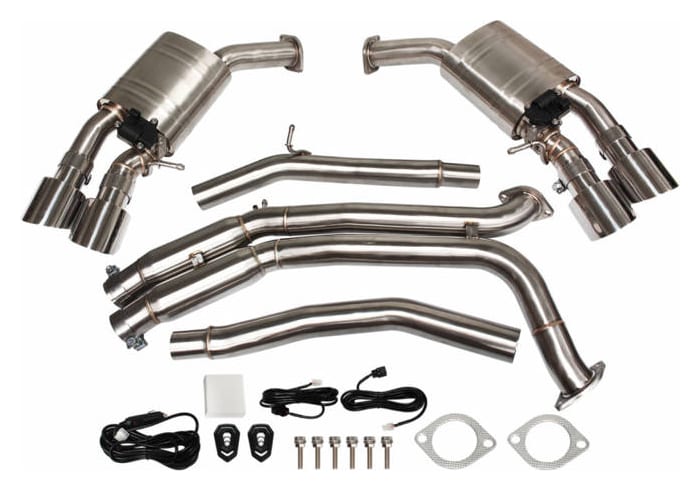 Układ wydechowy CatBack Audi S4 (B9) 3.0T Aktywny