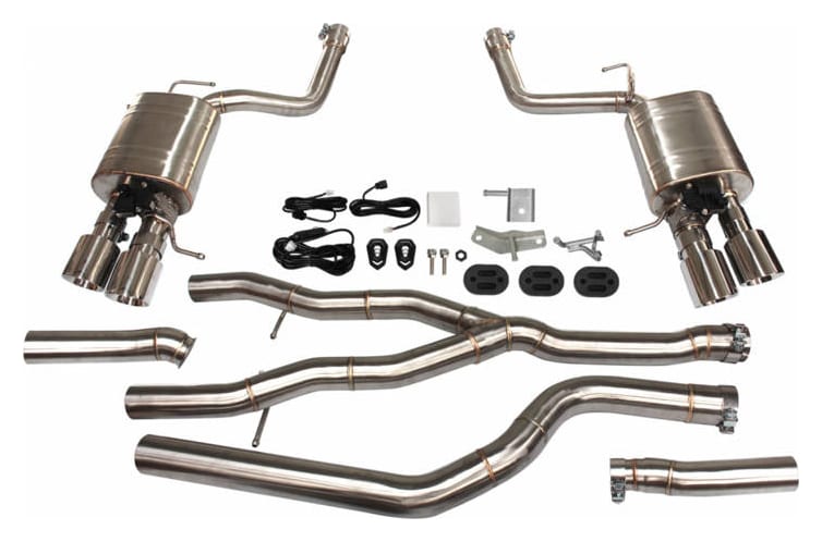 Układ wydechowy CatBack BMW F18 F10 520/525/528/535 2.0T/3.0T 10-16 Aktywny