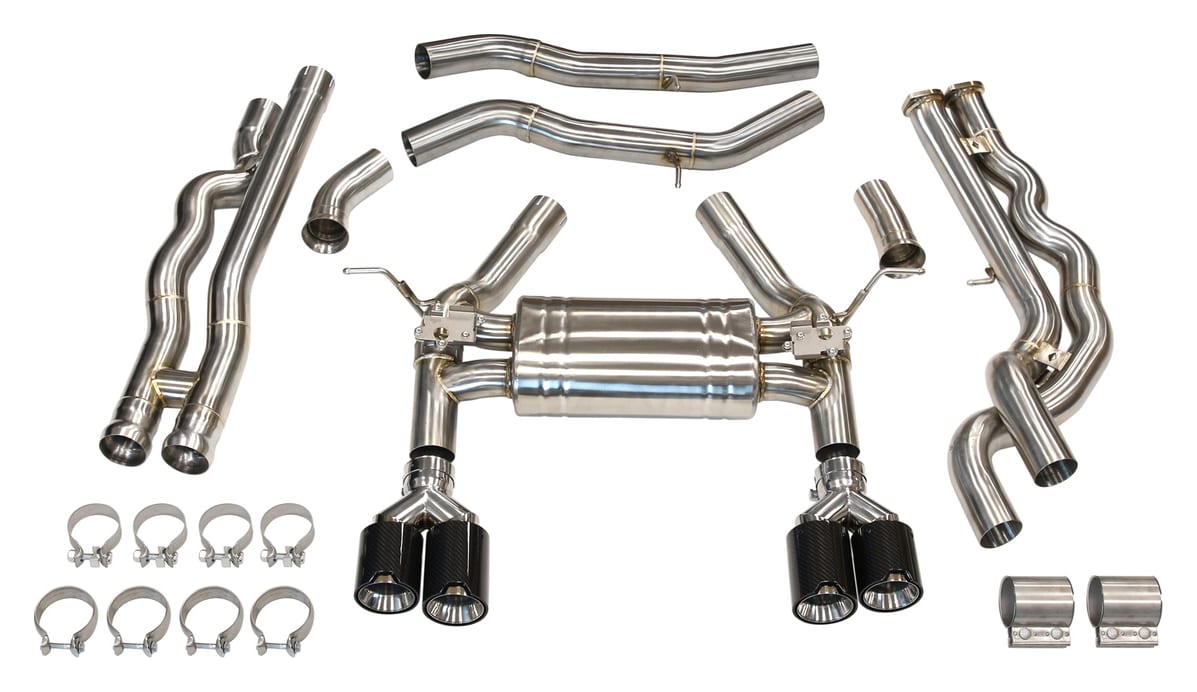 Układ wydechowy CatBack BMW M3/M4 F80/F82/F83 3.0T 13+ Aktywny