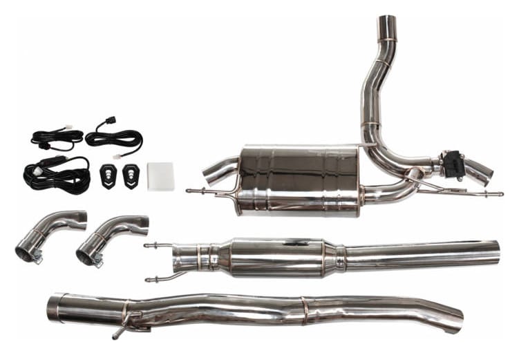 Układ wydechowy CatBack Mercedes Benz A45 AMG 2.0T 14+ Aktywny