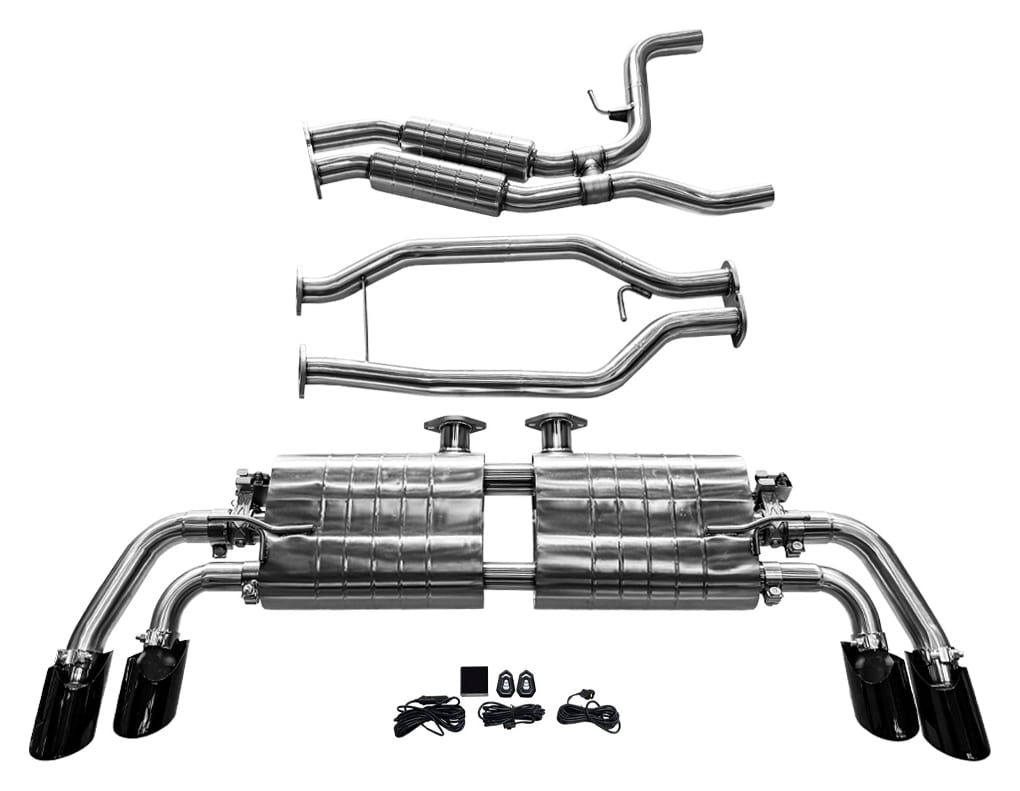 Układ wydechowy CatBack Porsche Cayenne 958.2 3.0T/3.6T 15-17 Aktywny