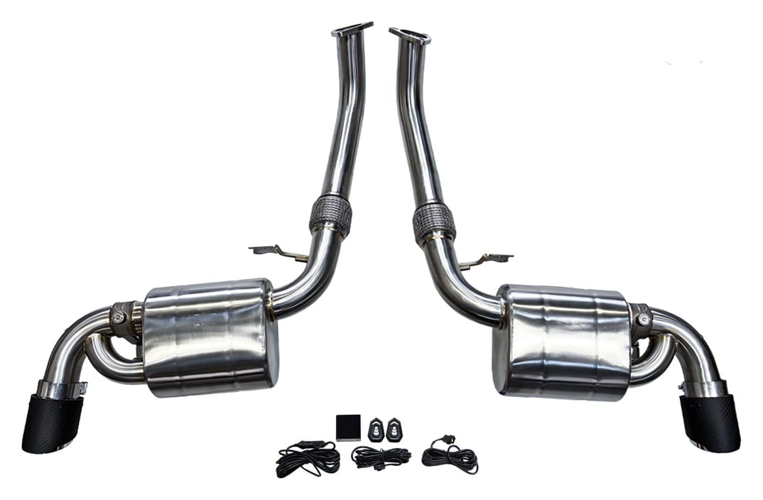 Układ wydechowy CatBack Porsche Cayman /Boxster 987.2 2.7/2.9/3.4 08-12 Aktywny