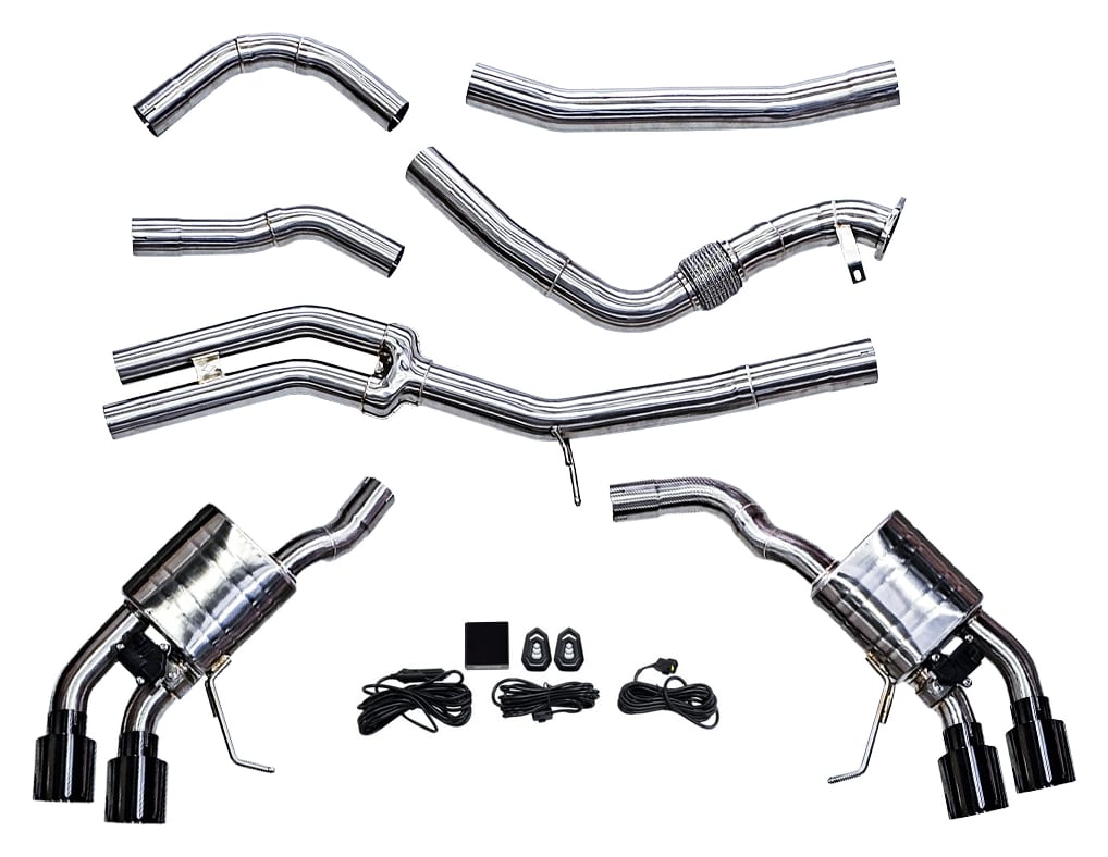 Układ wydechowy CatBack Porsche Macan 2.0T 14-18 Aktywny
