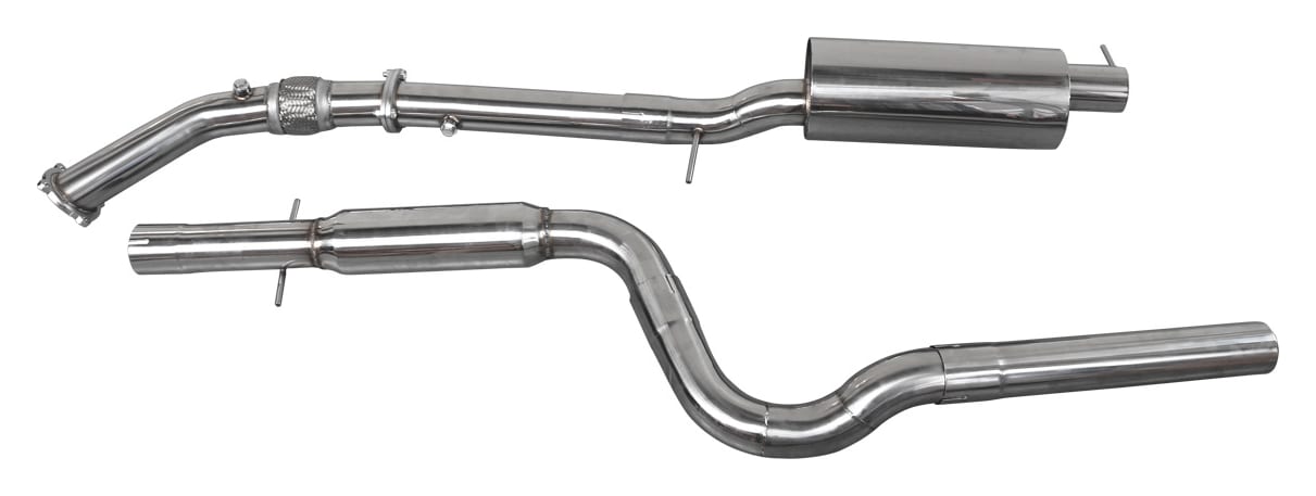 Układ wydechowy CatBack VW Golf 4 Jetta 1.8T FWD + Downpipe 3"
