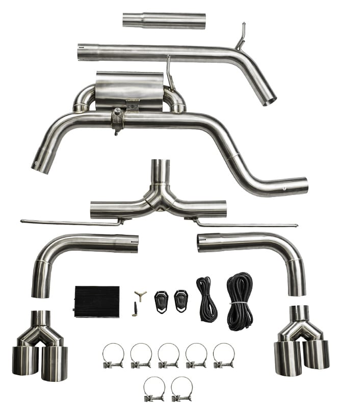Układ wydechowy CatBack VW Golf 7 7.5 1.4T 1.6 16+ Aktywny