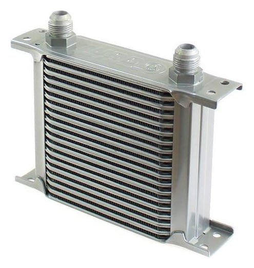 Chłodnica Oleju TurboWorks Slim Line 19-rzędowa 140x150x50 AN10 Silver