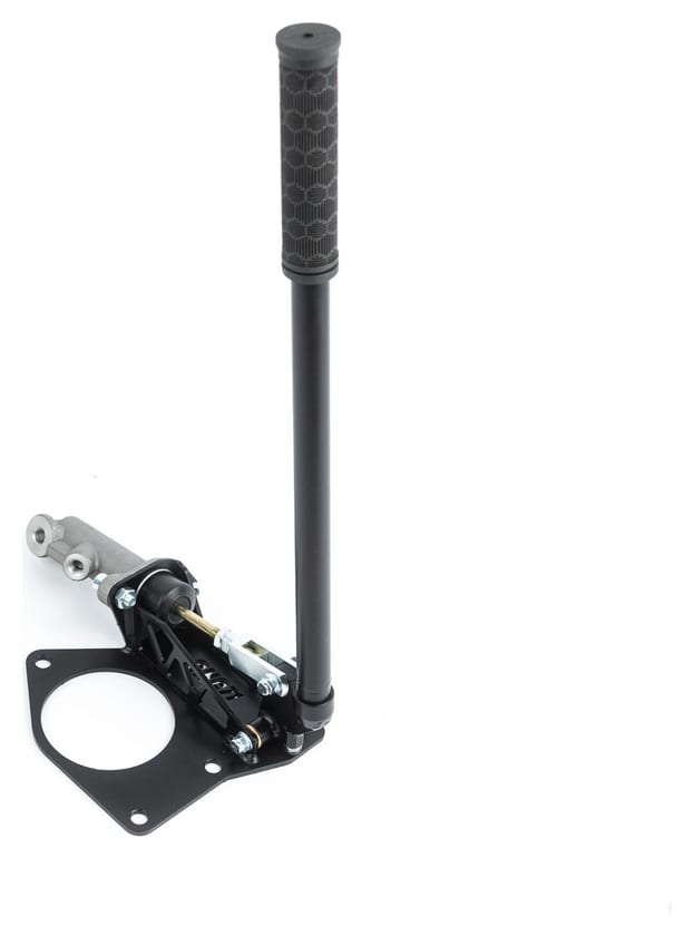 Ukryty hydrauliczny hamulec ręczny BMW E46 (pompa: Wilwood 0.625; strona: lewa (LHD); adapter przewodów: tak)