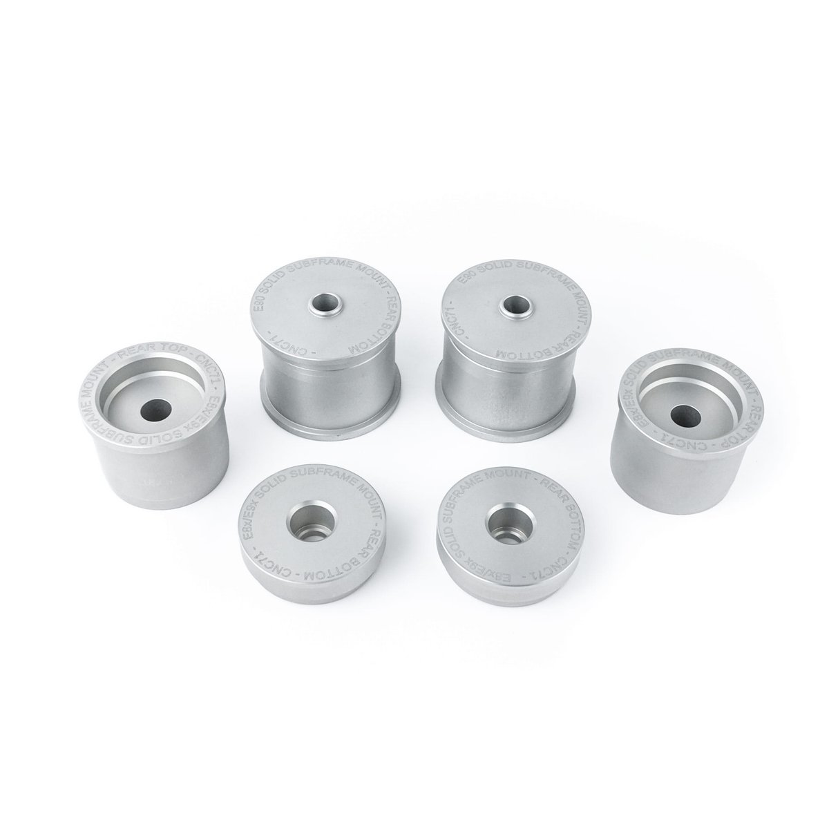Zestaw aluminiowych tulei wózka tylnego BMW E81/E82/E87/E88 E90/E91/E92/E93