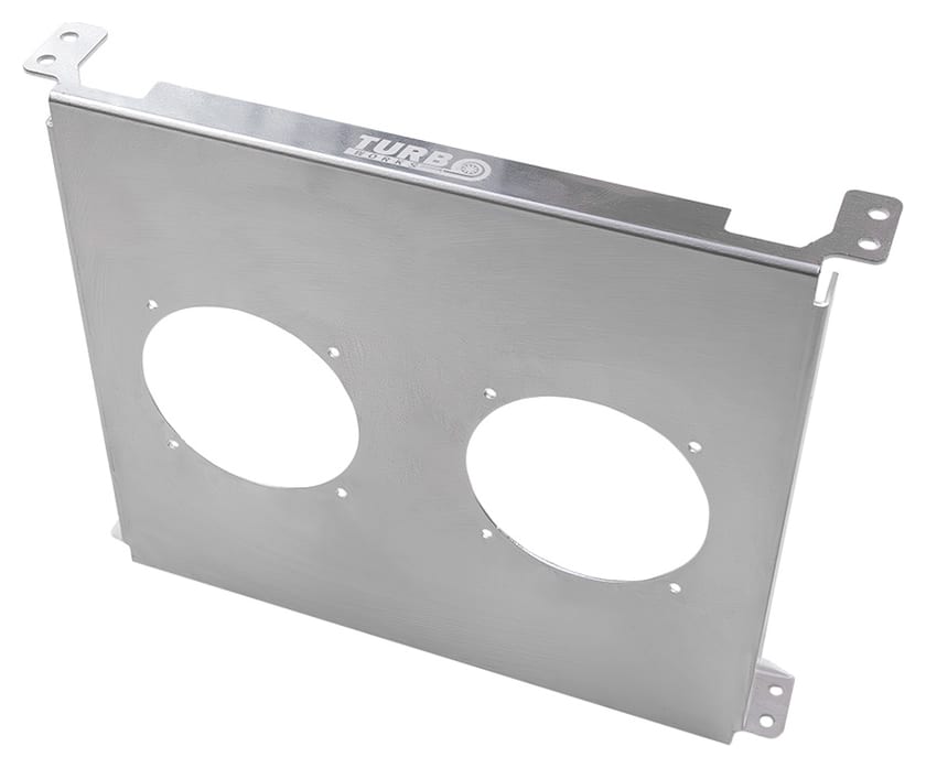 Cooling Plate TurboWorks Chłodnicy Oleju 19 rzędowej Race 4 calowy wentylator Dual