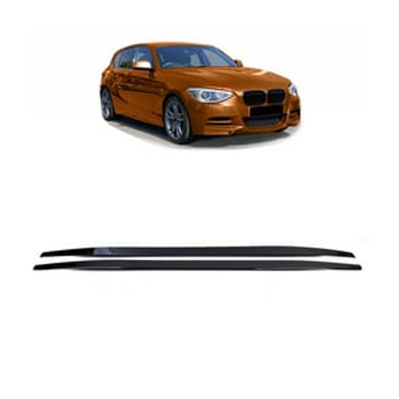 Dokładka BMW 1 F20 F21 Progi Gloss Black