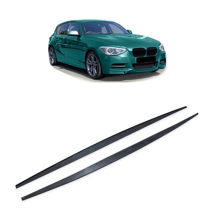 Dokładka BMW 1 F20 F21 Progi Matt Black