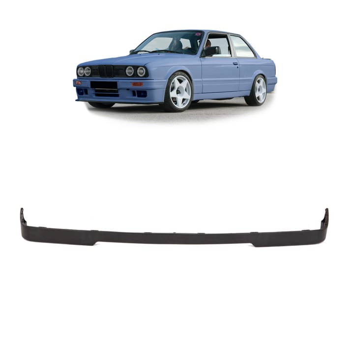 Dokładka BMW 3 E30 Facelift Zderzak Przód Matt Black