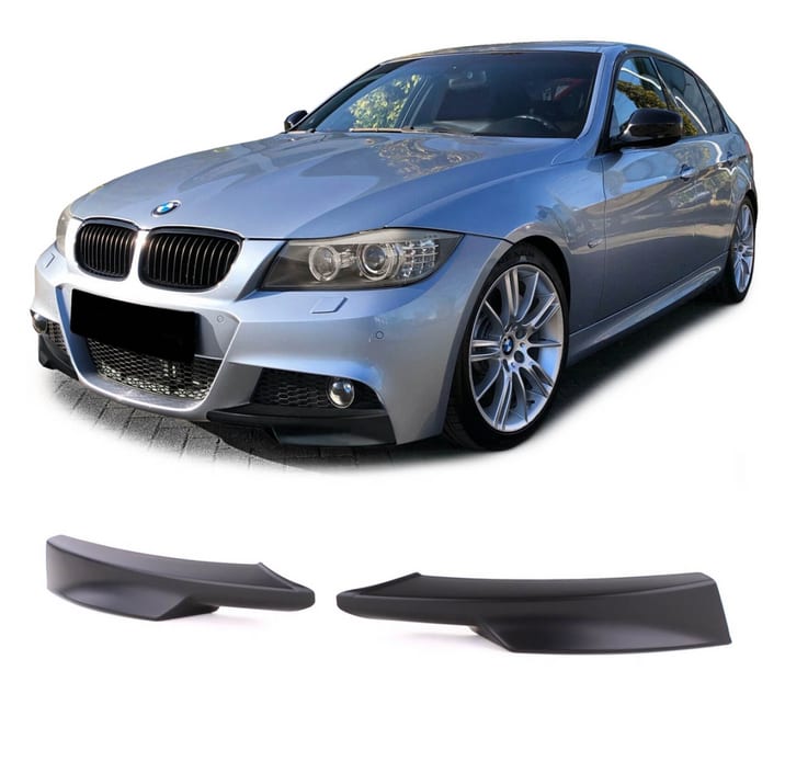 Dokładka BMW 3 E90 E91 Facelift Zderzak Przód Matt Black