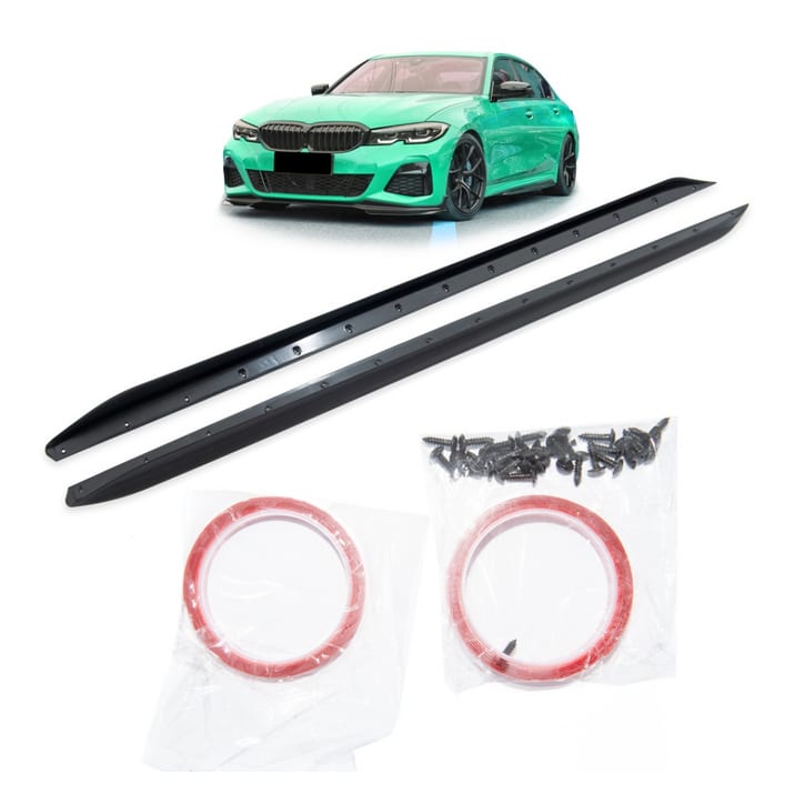 Dokładka BMW 3 G20 G21 Progi Matt Black