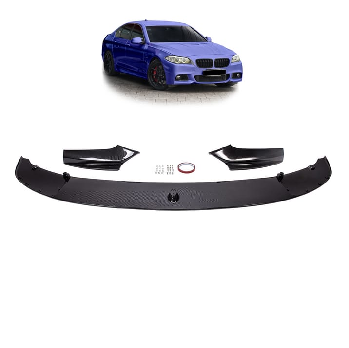 Dokładka BMW 5 F10 F11 Zderzak Przód Carbon Look