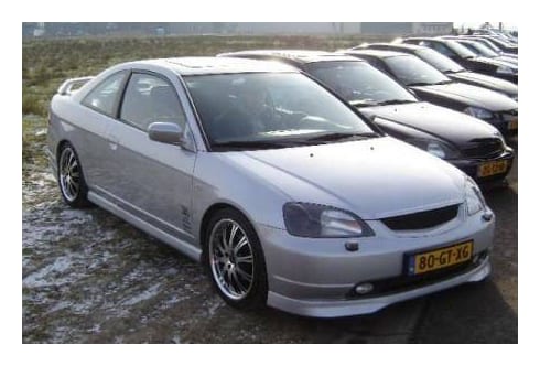 Dokładka Honda Civic VII Zderzak Przód ABS