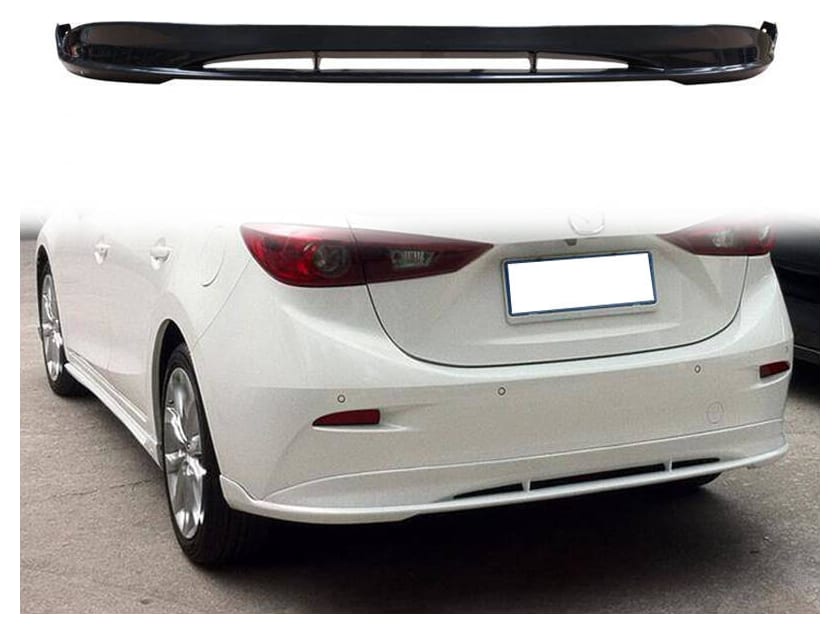 Dokładka Mazda 3 III Zderzak Tył MZ Style