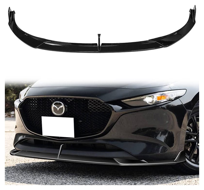 Dokładka Mazda 3 IV BP Zderzak przód Gloss Black