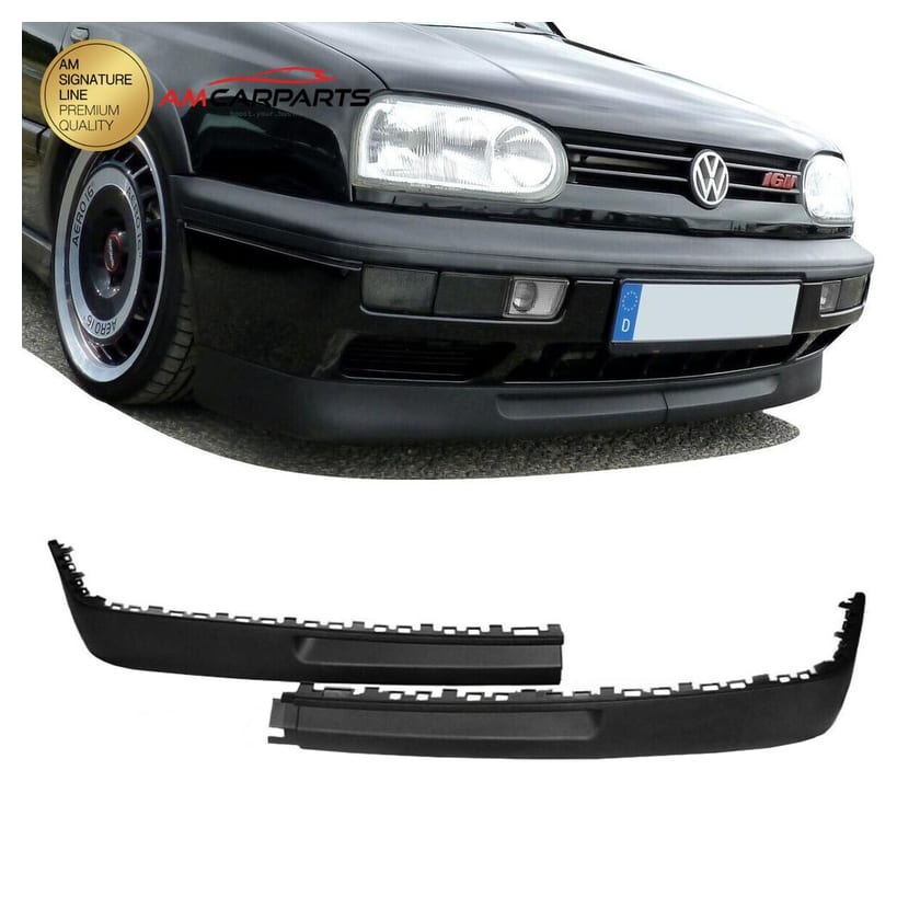 Dokładka Volkswagen Golf III Zderzak Przód Matt Black