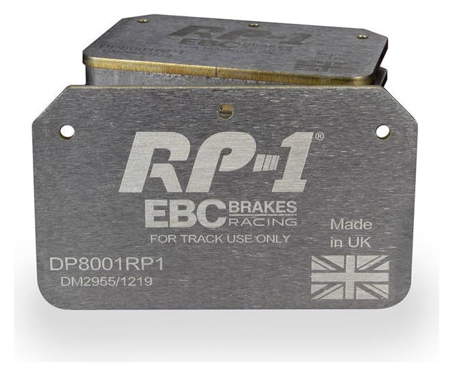DP81539RP1 - Zestaw wyścigowych klocków hamulcowych seria RP-1 Racing EBC Brakes ALPINE | A110 | CHEVROLET | HHR | OPEL | Corsa