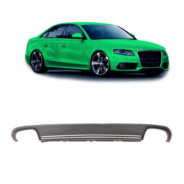 Dyfuzor Audi A4 B8 Tył z końcówkami