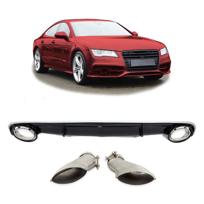 Dyfuzor Audi A7 C7 Tył