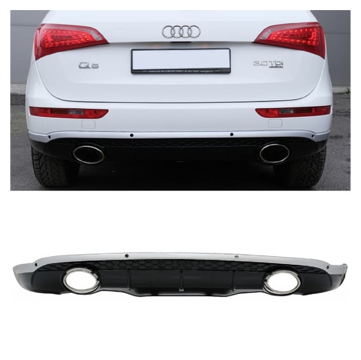 Dyfuzor Audi Q5 8R Facelift Tył z końcówkami