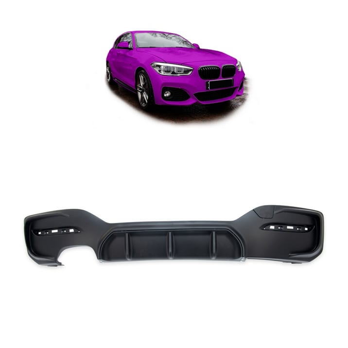 Dyfuzor BMW 1 F20 F21 Facelift Tył Matt Black