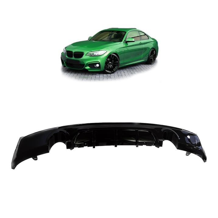 Dyfuzor BMW 2 F22 F23 Tył Gloss Black