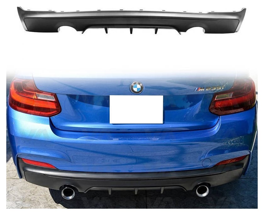 Dyfuzor BMW 2 F22 F23 Tył M Performance 2 Pojedyńcze końcówki