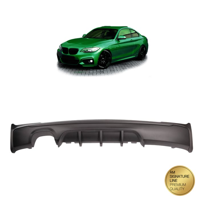 Dyfuzor BMW 2 F22 F23 Tył Matt Black