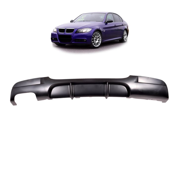 Dyfuzor BMW 3 E90 E91 Tył Matt Black