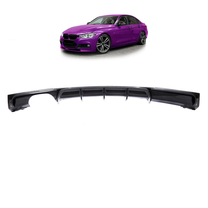Dyfuzor BMW 3 F30 F31 Tył Carbon Look