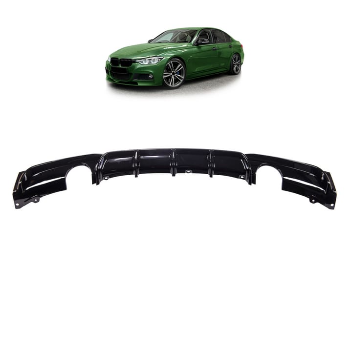 Dyfuzor BMW 3 F30 F31 Tył Gloss Black