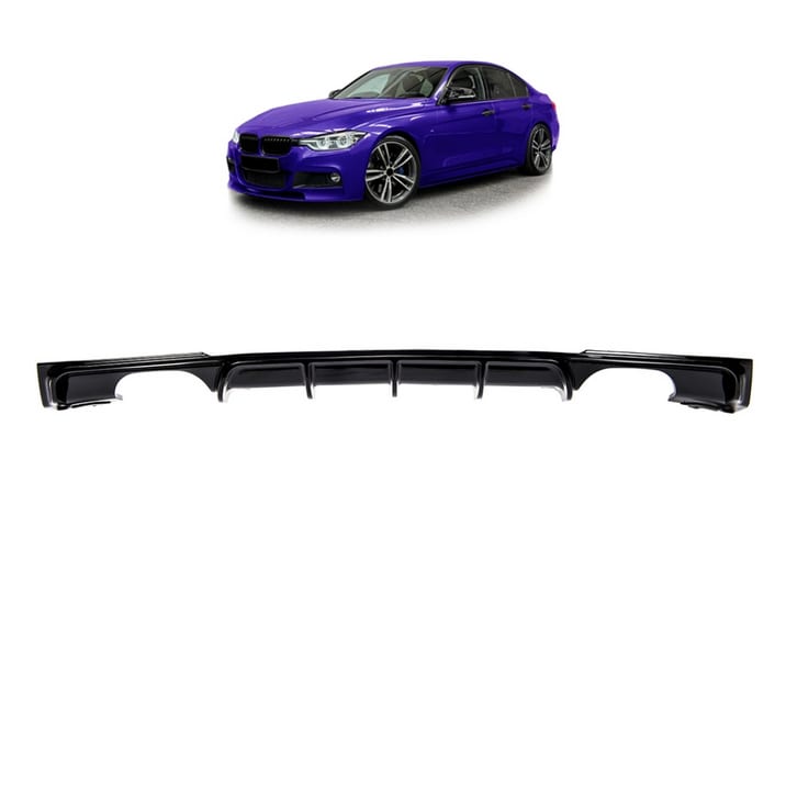 Dyfuzor BMW 3 F30 F31 Tył Gloss Black