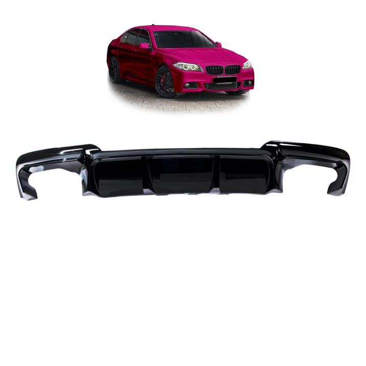 Dyfuzor BMW 5 F10 F11 Tył Gloss Black
