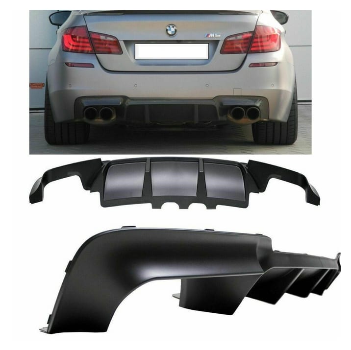 Dyfuzor BMW 5 F10 F11 Tył Matt Black
