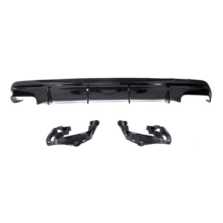 Dyfuzor Mercedes-Benz CLA C117, X117 Tył Gloss Black