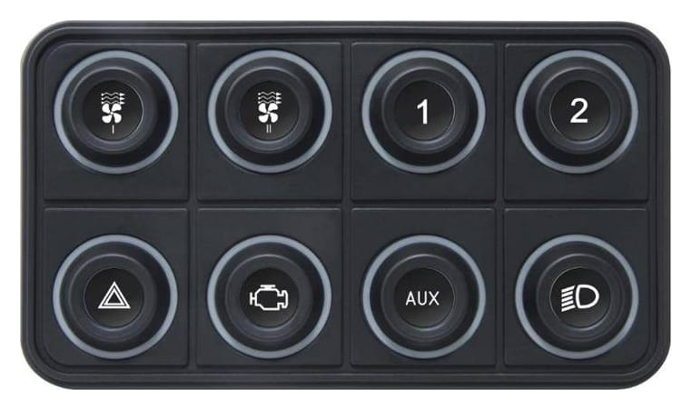 Ecumaster Klawiatura CAN BUS - 10 poz RGB