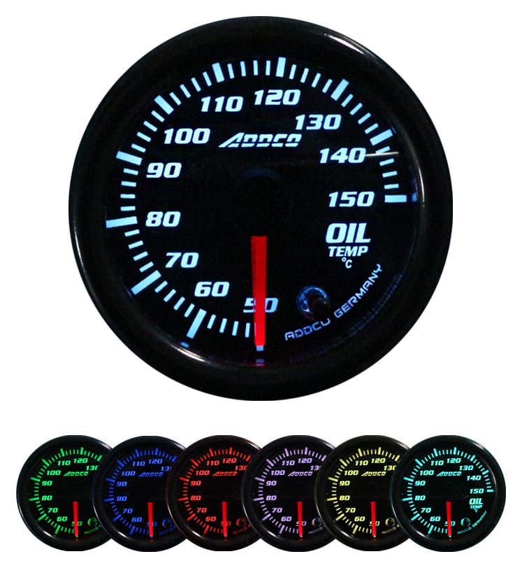 Zegar ADDCO 52mm - Oil Temperature