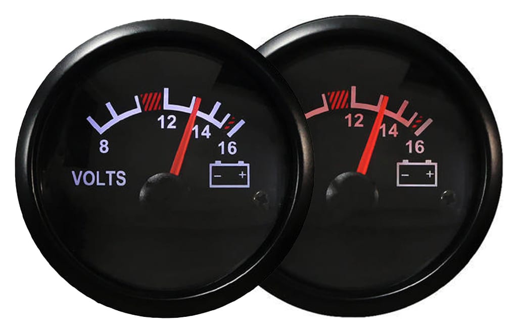 Zegar Auto Gauge T90 52mm - Volt