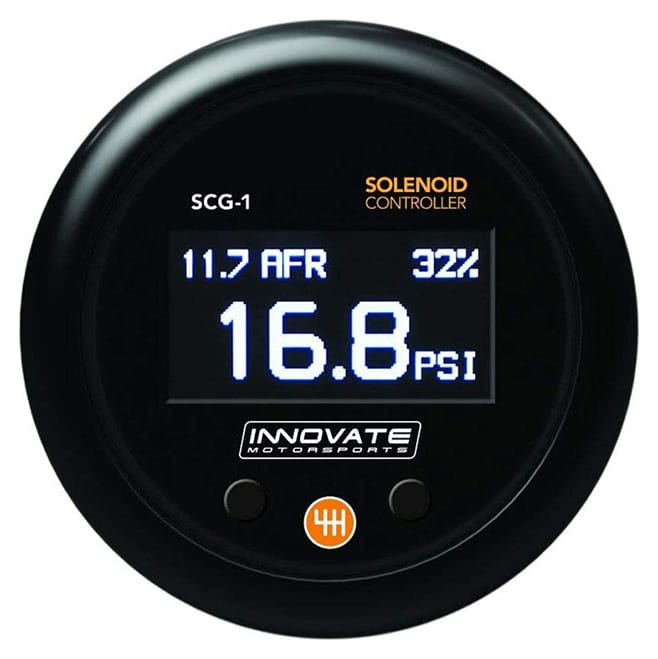 Zegar Innovate 52mm - AFR, Boost Controller SCG-1