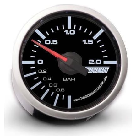 ZEGAR TURBOSMART 52mm TURBO od 0 do 2 Bar
