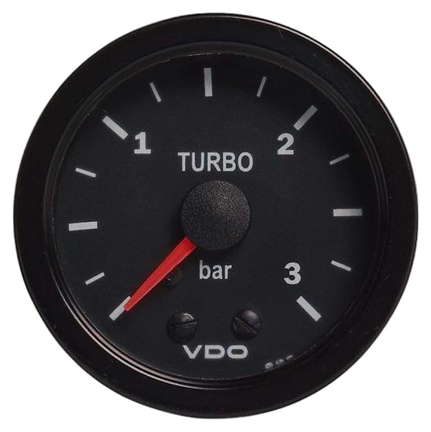Zegar VDO 52mm - Turbo -1 to 3 Bar Mechanic
