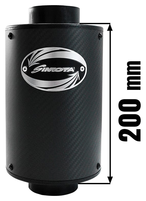 Filtr carbonowy 200x130 77mm
