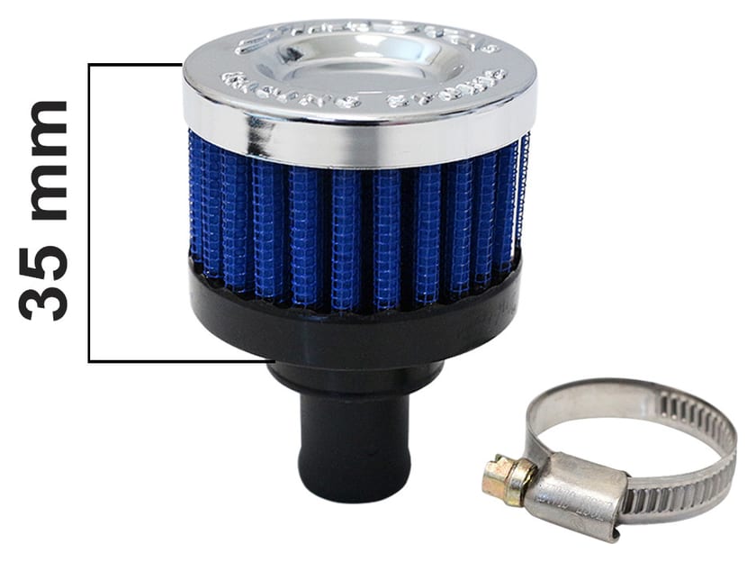 Filtr odmy Simota 18mm Niebieski