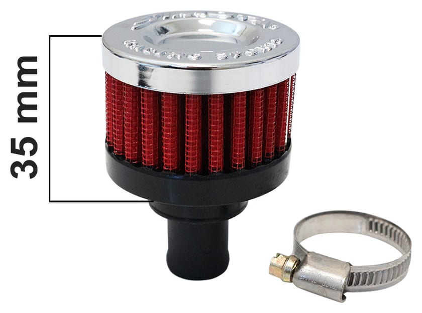 Filtr odmy Simota 20mm Czerwony