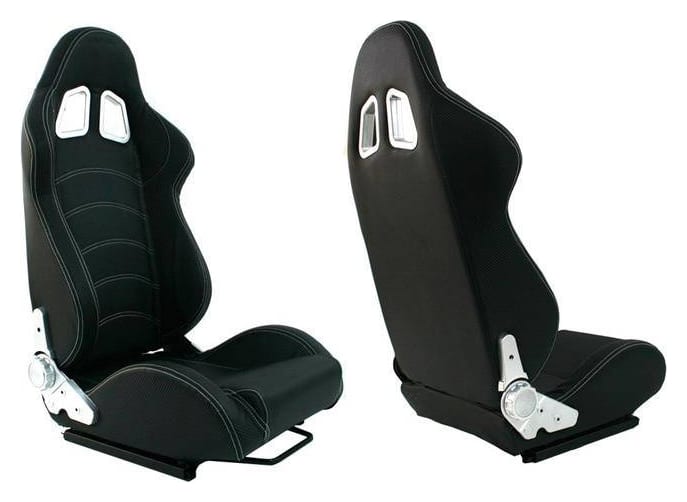 Fotel sportowy MONZA BLAST Carbon Czarny
